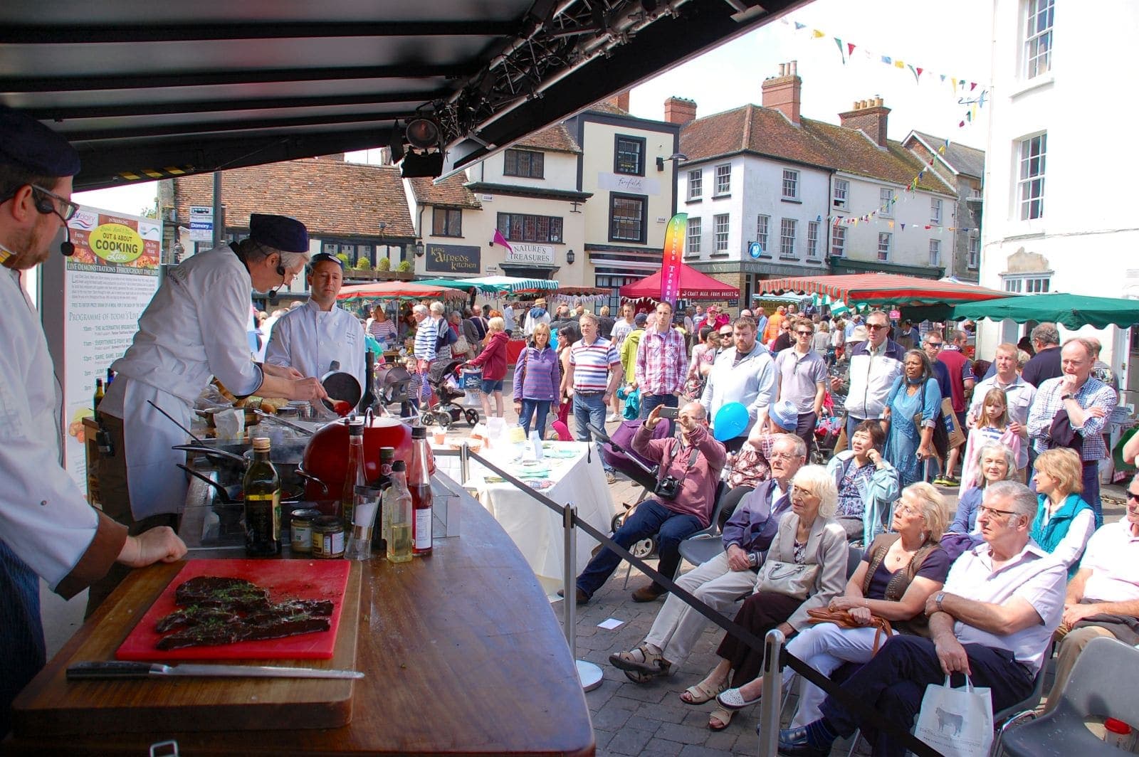 MasterChefs Live at the Shaftesbury Food Festival